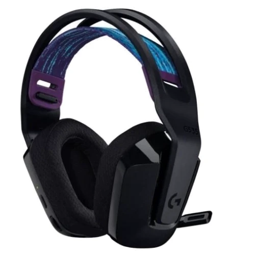 Наушники Logitech G535 Lightspeed Wireless Gaming Headset Black (981-000972): Тип конструкции полноразмерные