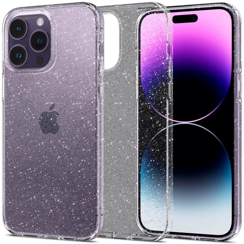 Чехол для iPhone Spigen Liquid Crystal Glitter Crystal Quartz (ACS04954) for iPhone 14 Pro