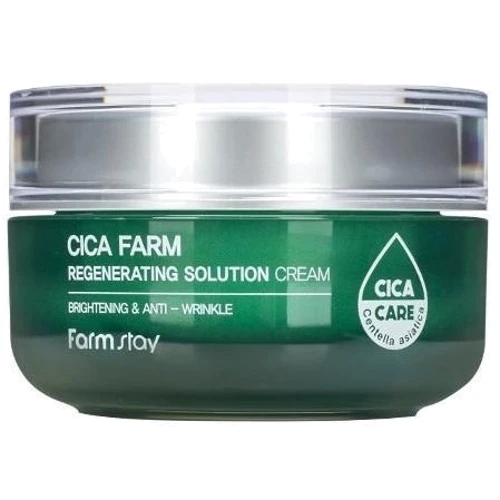 FarmStay Cica Farm Regenerating Solution Cream Крем для лица с центеллой 50 ml