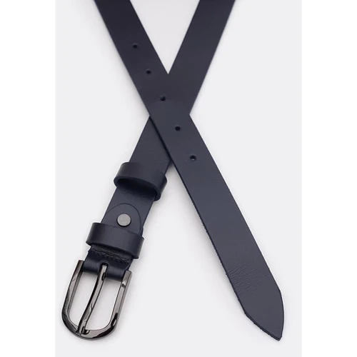 Жіночий ремінь Borsa Leather синій (110v1genw34-navy): Стать Женский