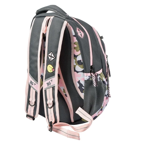 Рюкзак молодежный YES T-45 Smiley World Military girl (558298): Пол ребенка Для девочек