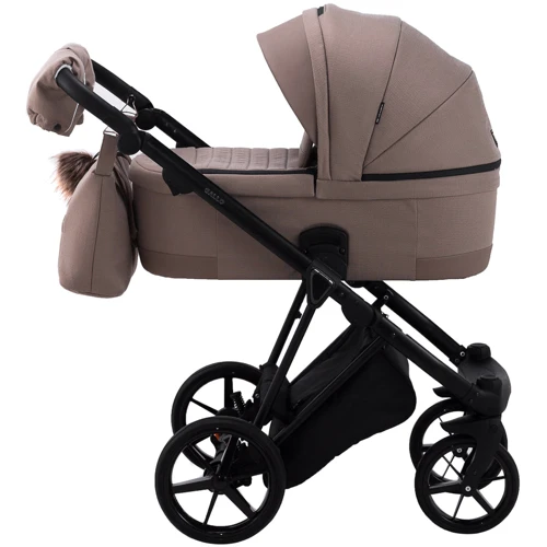Коляска 2 в 1 Adamex Gallo Thermo GA-7 cappuccino фото 11