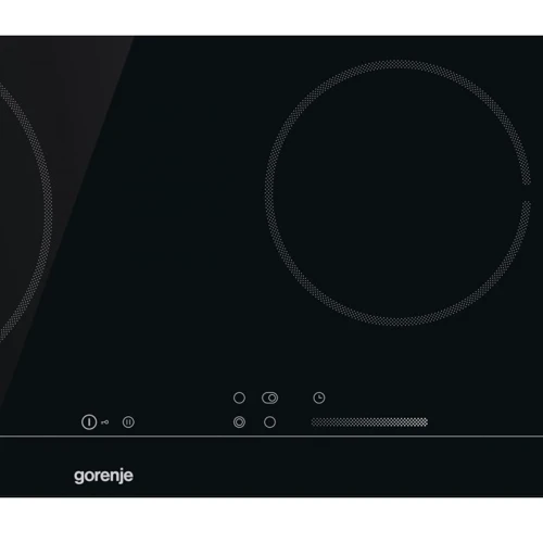 Варочная поверхность Gorenje ECS643BSC: Расположение панели Спереди посередине