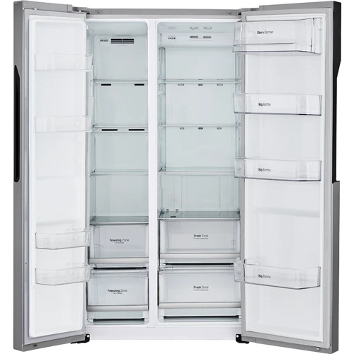 Холодильник Side-by-Side LG GC-B247JMUV: Размеры ВxШxГ, см 179 х 91.2 х 71.7
