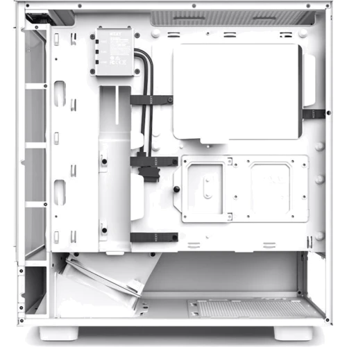 Корпус NZXT H5 Flow Edition White (CC-H51FW-01): Форм-фактор материнської плати ATX / E-ATX / Micro-ATX / Mini-ITX