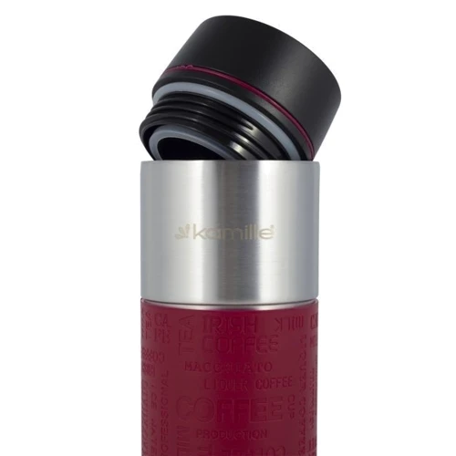 Термокружка Kamille KM-2098 420 мл Красный (KM-2098-RD)