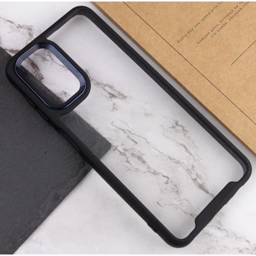Аксессуар для смартфона Epik TPU+PC Lyon Case Black for Xiaomi Poco X5 Pro 5G / Note 12 Pro 5G: Материал TPU+PC, Пластик, TPU