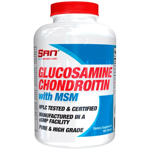 SAN Glucosamine & Chondroitin with MSM 180 таблеток