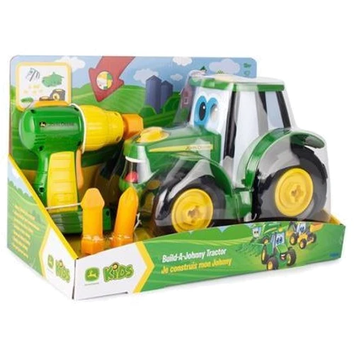 Конструктор John Deere Kids Збери трактор із шуруповертом (46655)