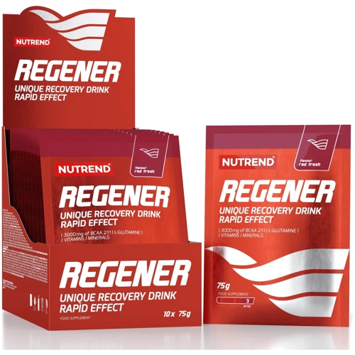 Послетренировочный комплекс Nutrend Regener 10 x 75 g Red Fresh