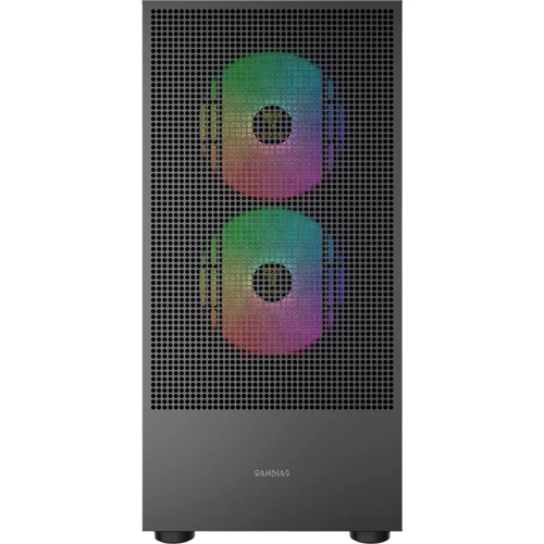 Корпус Gamdias Talos E3 Mesh Elite Black (4712960139251): Типоразмер Midi-Tower