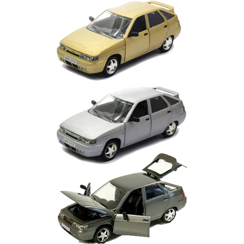 Машинка металл 2112 АВТОПРОМ, 1:22 ВАЗ 2112, 3 цвета: Производитель АВТОПРОМ