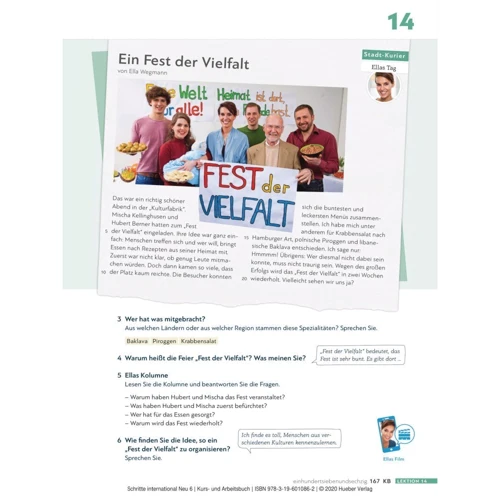 Schritte international Neu 6: Kursbuch und Arbeitsbuch mit Audio-CD фото 6