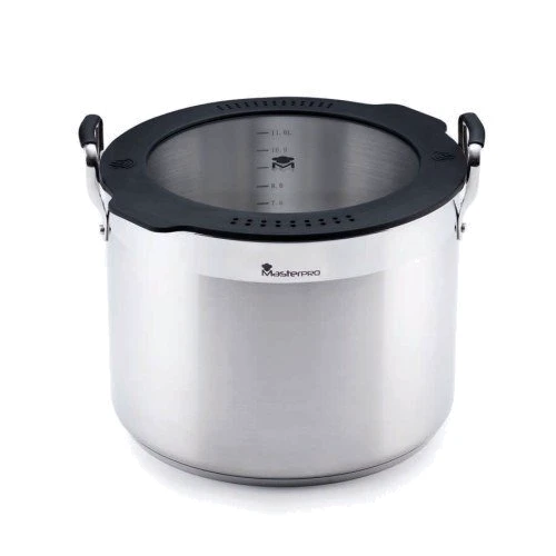 Каструля MasterPro Smart BGEU-3780 з кришкою 28 см 12.9 л (00000025258)