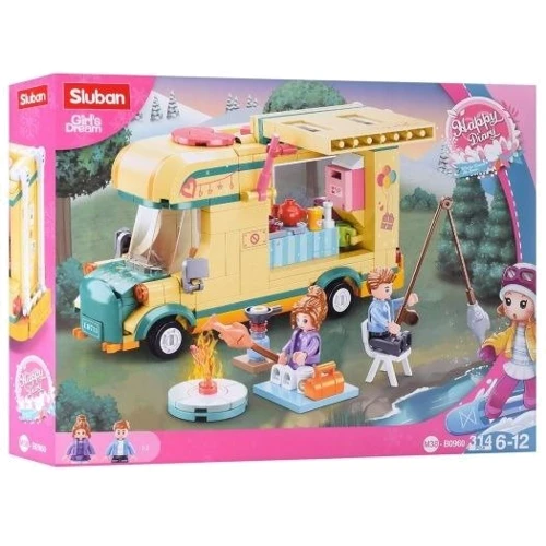 Конструктор Sluban Happy Diary Кемпинг 314 деталей (M38-B0960): Производитель Sluban