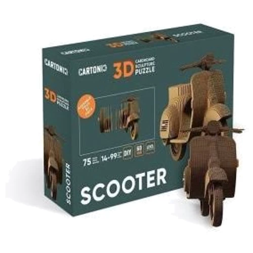 Картонний конструктор Cartonic 3D Puzzle Scooter