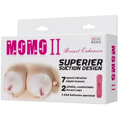 Вибромассажер для груди BAILE - Mомо II Superier suction design (BI-014070-1)