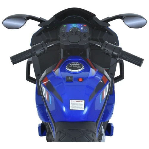 Дитячий триколісний електромотоцикл Bambi 50W синій (M 6143EL-4)