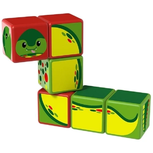 Магнітні кубики Geomag Magicube River Turtle Річкова Черепаха (125): Стать Для мальчиков, Для девочек