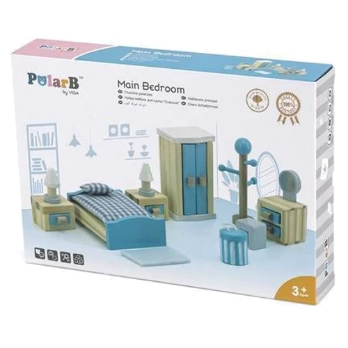 Дерев'яні меблі для ляльок Viga Toys PolarB Спальня (44035): Виробник Viga Toys