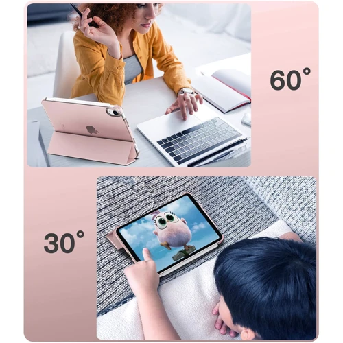 Аксессуар для iPad BeCover Case Book Tri Fold Hard Pink for iPad Mini 7 2024 (712454) фото 7