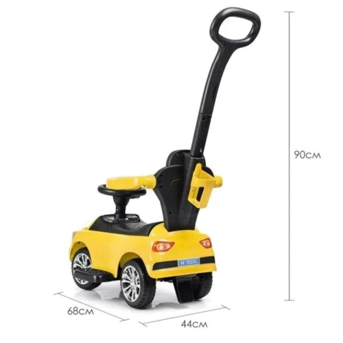 Машинка-каталка з штовхачем Bambi M 3503C(MP3)-6