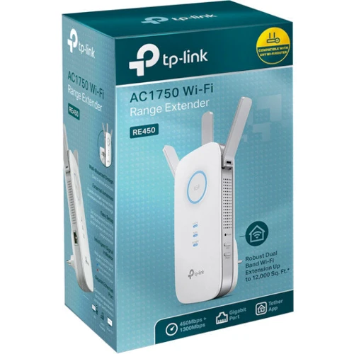 Точка доступа WiFi TP-Link RE450: Коефициент усиления антенны 3 dBi