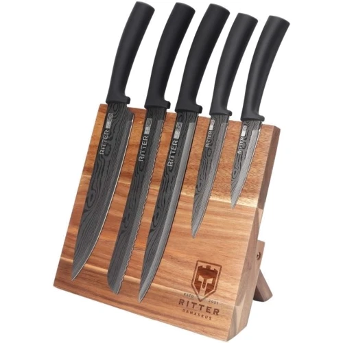 Набор кухонных ножей Ritter на подставке 6 пр 29-305-025 (27507)