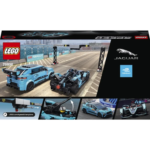 LEGO Speed Champions Formula E Panasonic Jaguar GEN2 и I-PACE (76898): Серия Speed Champions