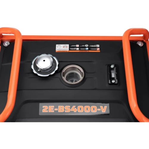 Бензиновый генератор 2E-BS4000-V 3.3 кВт: Время автономной работы 9 ч