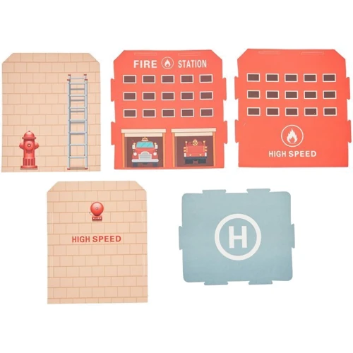 Ігровий набір ZIPP Toys Міський експрес електрична залізниця, 92 деталі