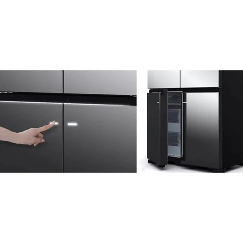 Холодильник Side-by-Side Hitachi R-WB640VRU0X-1 (MIR): Управление электронное