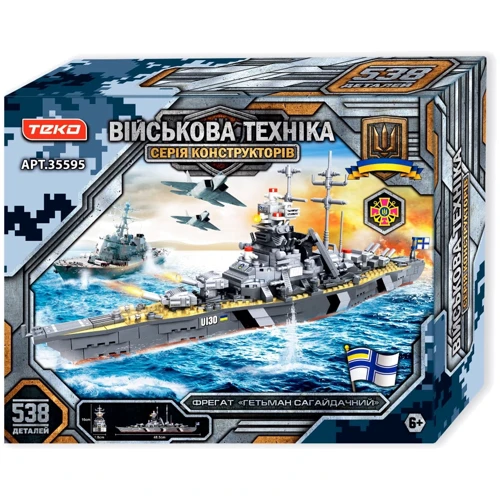 Конструктор Teko Военная техника 538 деталей (35595)