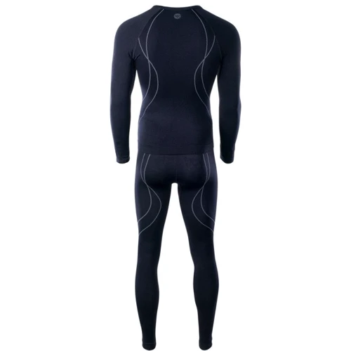 Термокомплект Hi-Tec Ikar Set (IKAR SET-BLACK/GREY) 50-52 (ХL) чорний (5902786060627): Вид Термокостюм