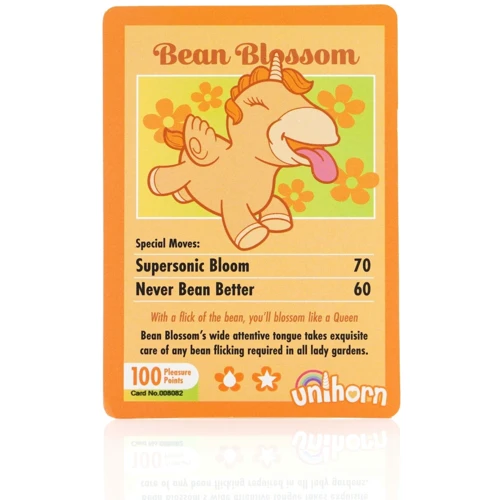 Вібратор-єдиноріжка Unihorn - Bean Blossom, пульсуючий язичок