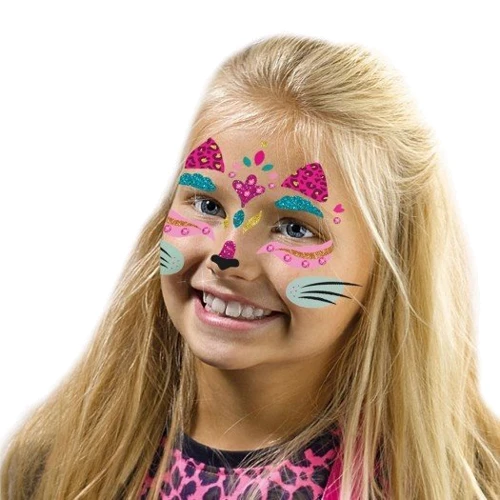 Набір SES Creative тату-наклейок - Котик