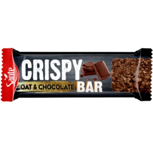 Батончик GoOn Crispy bar 40 g / 1 serving / oat and chocolate