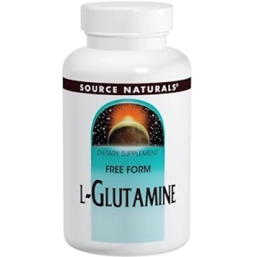 Source Naturals L-Glutamine 500 mg 100 tabs Глютамин
