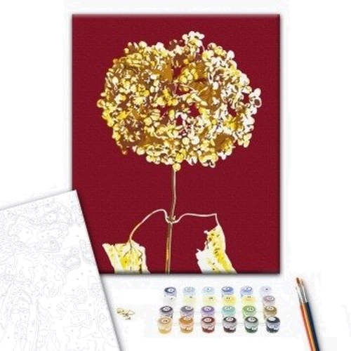 Картина за номерами Brushme Золота гортензія ©Halyna Vitiuk 40х50 см (BS53997): Виробник Brushme