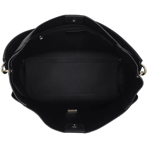 Женская сумка-мешок Furla Grace S Hobo Bauufgc черная (BAUUFGCQUB000O6000): Фактура Матовая, Зернистая