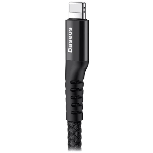 Кабель Baseus USB Cable to Lightning Fish Eye Spring 1m Black (CALSR-01)