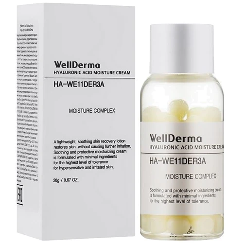 WellDerma Hyaluronic Acid Moisture Cream Увлажняющий крем для лица в капсулах 20 ml: Время применения Универсальный