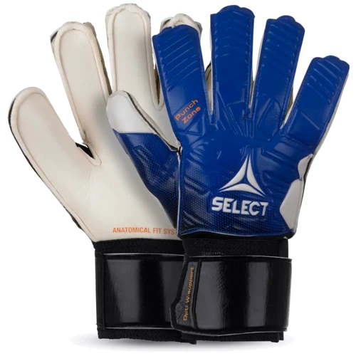 Перчатки вратарские Select GOALKEEPER GLOVES 03 YOUTH синий, белый Дет 6 (601072-373)