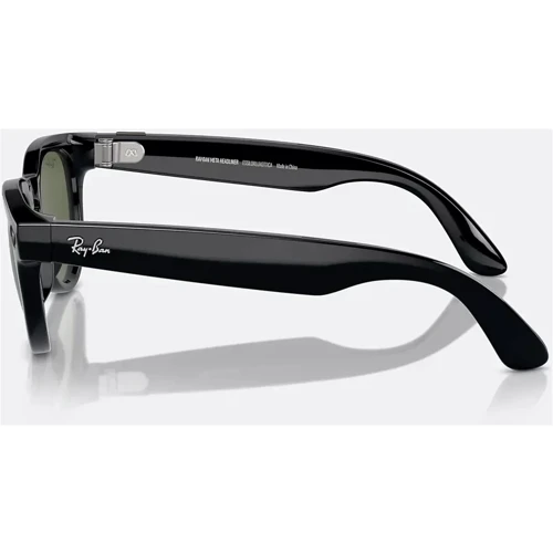 Смарт-окуляри Ray-Ban Meta Headliner Shiny Black Frame/Green Lenses size M (RW4009 601/9A 50-23) фото 10