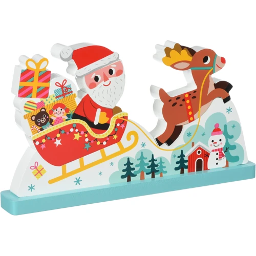 Пазл вертикальный Janod Сани Санта Клауса (J08025)