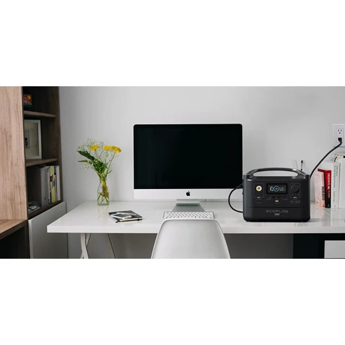 Зарядная станция EcoFlow RIVER Max 576Wh (EFRIVER600MAX-EU): Особенности модели Wi-Fi, Маленькие, Светильник, Дисплей, Управление со смартфона