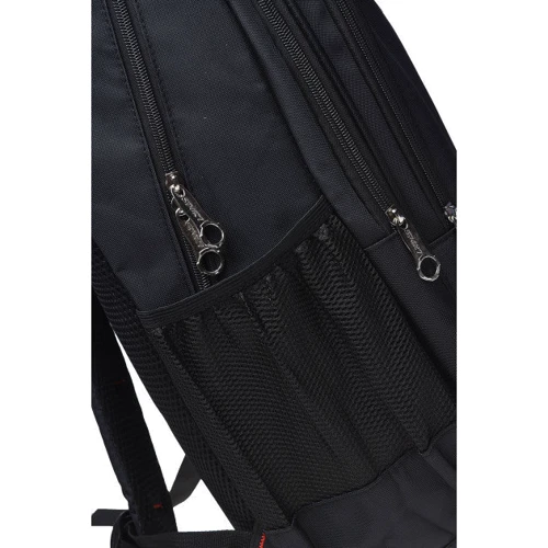 Мужской рюкзак Jumahe черный (brvn8840-bl/wt): Тип ручки Плечевой ремень, Короткая ручка