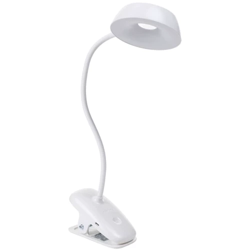 Лампа настольная Philips LED Reading Desk lamp Donutclip 3W, 4000K, 1200mAh (Lithium battery), белый