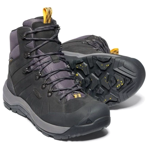 Ботинки KEEN Revel Iv Mid Polar M 1023618 45.5 черные натуральная кожа зимние фото 4