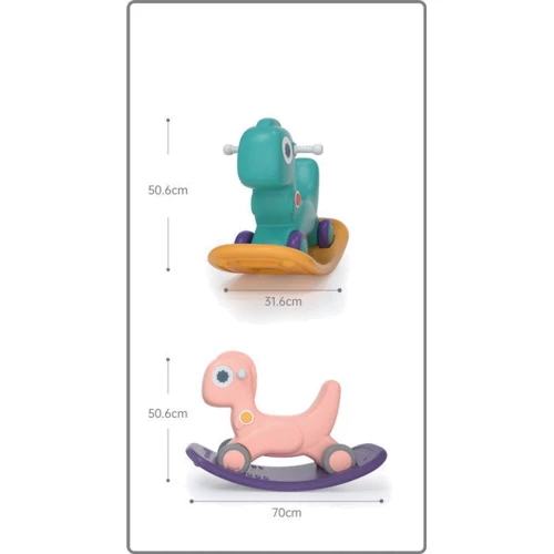 Каталка Beiens Лошадка розовая (SQYM6016pink)